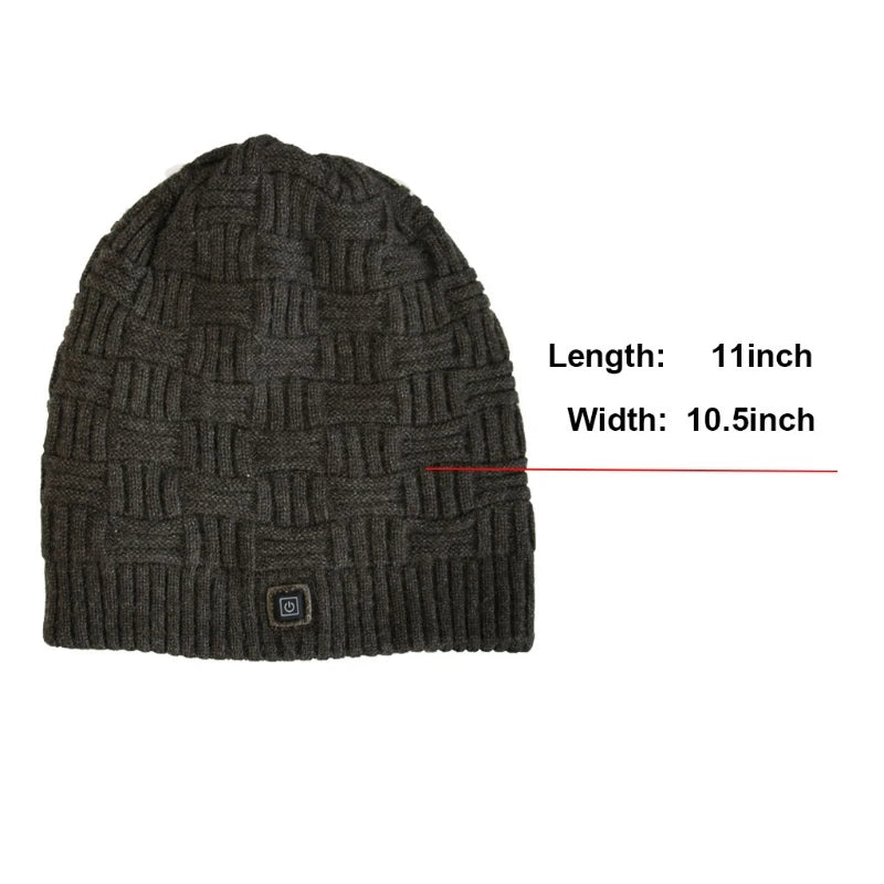 Electric Heated Knitted Hat