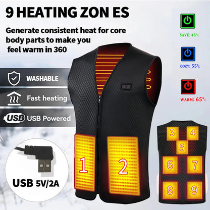 USB Heated Vest