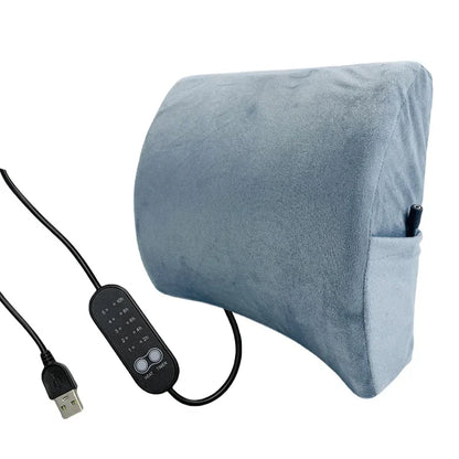 USB Heated Lumbar Support Pillow